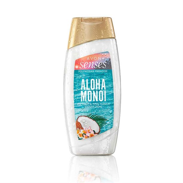 Avon Aloha Monoi Shower Crème 250ml The Cosmetics Fairy