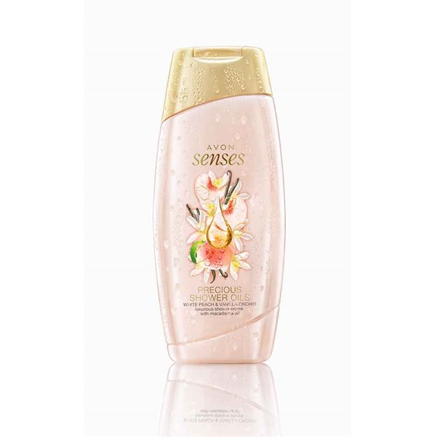 Avon White Peach And Vanilla Orchid Shower Crème 250ml The Cosmetics Fairy