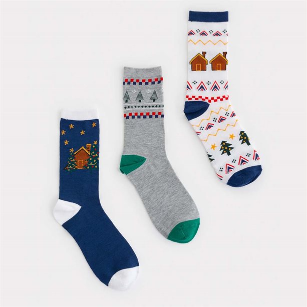 Avon Boxed Festive Socks - The Cosmetics Fairy